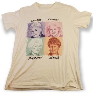 Golden Girls Short Sleeve Shirt Womens Size L